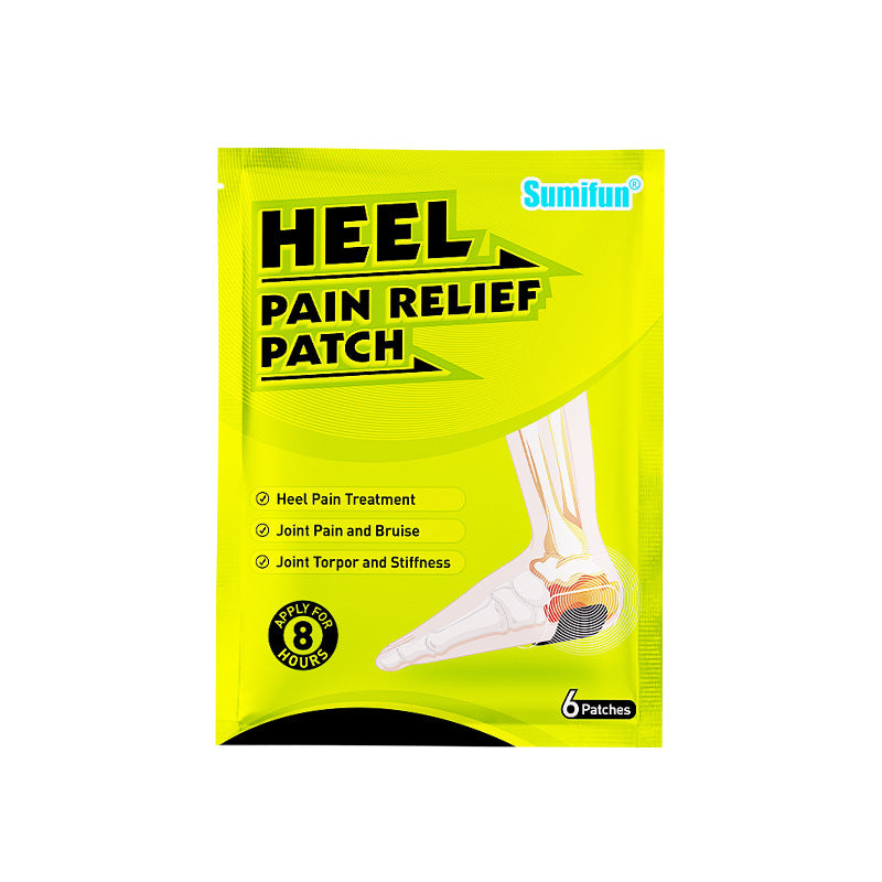 3 Packs,Heel pain Relief patch / Heel Pain Treatment /Joint Pain and Bruise /Joint Torpor and Stiffness 24pcs (3 Packs*8pcs) 足底/脚后跟,肌腱痛 关节膏药贴