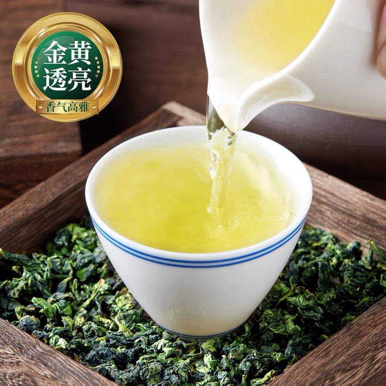 Premium Anxi Original Tieguanyin Tea 180g High Mountain Orchid Rhyme Traditional Craftsmanship 1725 Tieguanyin Small Can Gift Tea 新茶铁观音安溪 高山兰花韵传统手作1725铁观音小罐礼茶