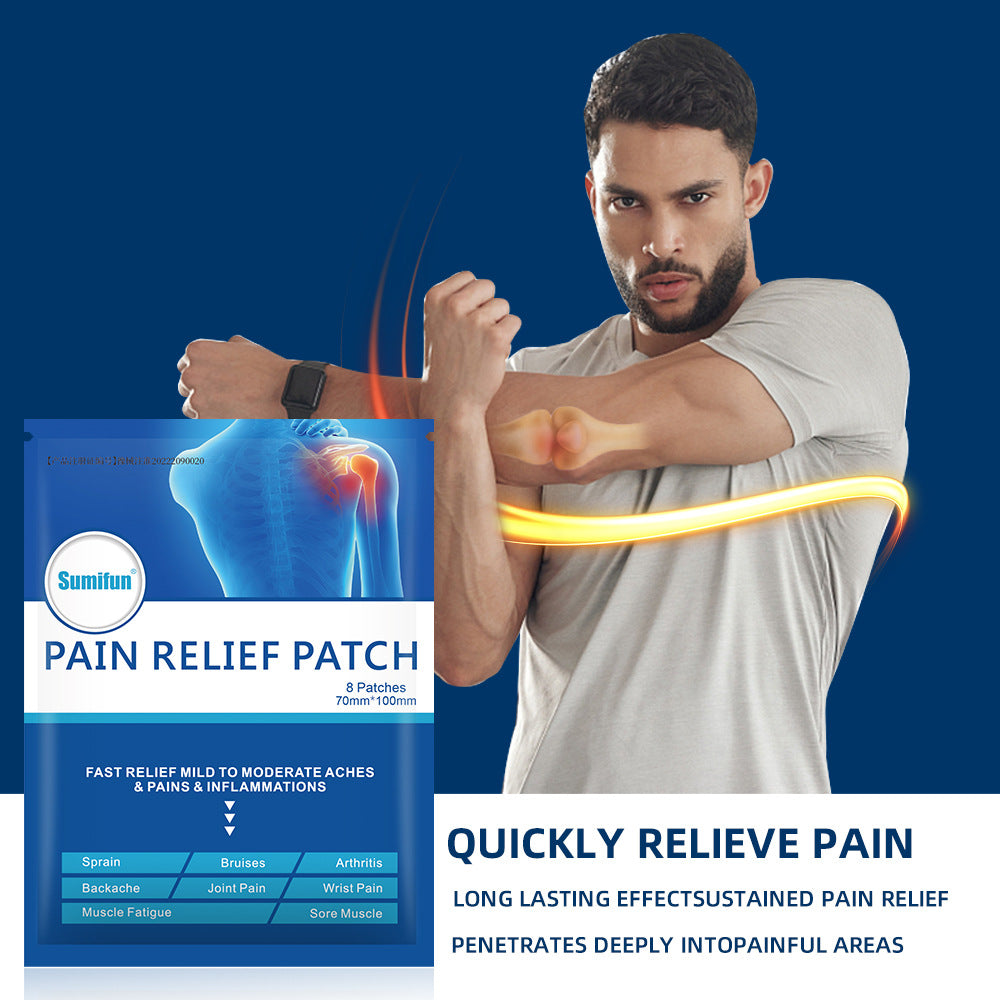 3 Packs, Pain relief patch (8pcs/bag)*3 脊椎颈椎膏药贴1包/8贴