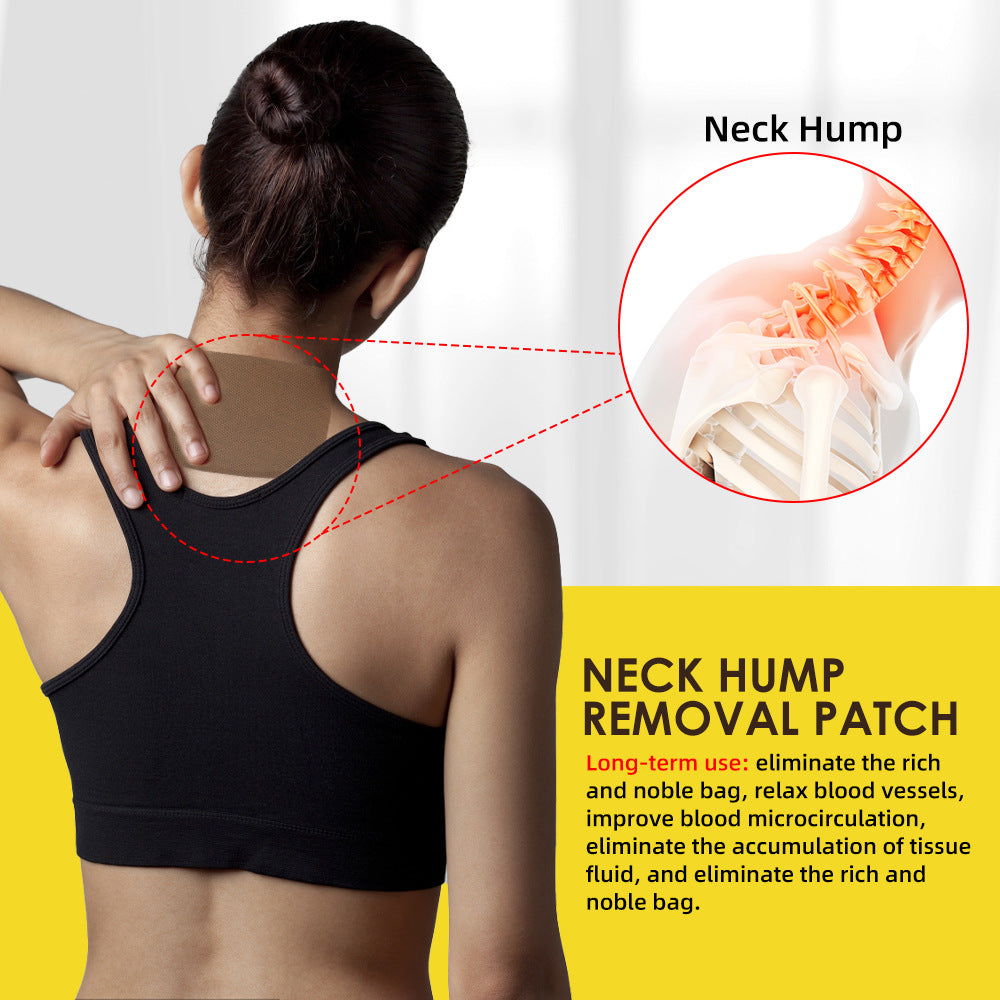 3 Packs,Neck Hump Patch / pain caused bybone and joint diseases 20g (8pcs/bag)*3 颈部肿胀富贵包膏药贴