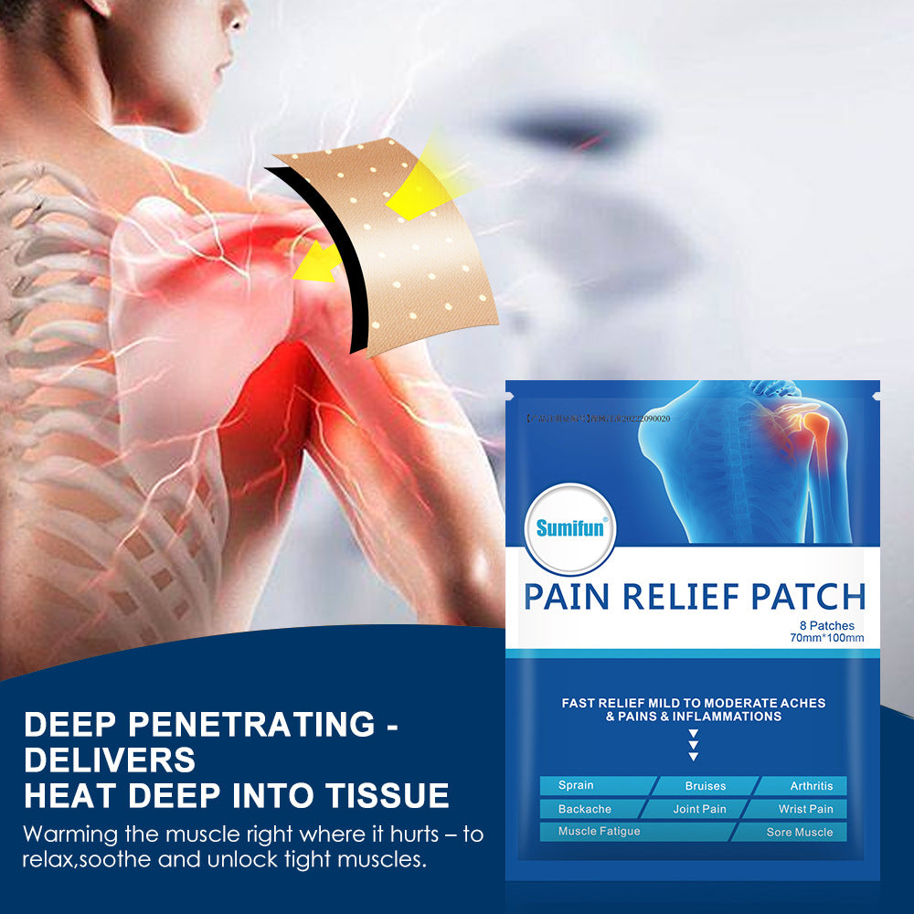 3 Packs, Pain relief patch (8pcs/bag)*3 脊椎颈椎膏药贴1包/8贴