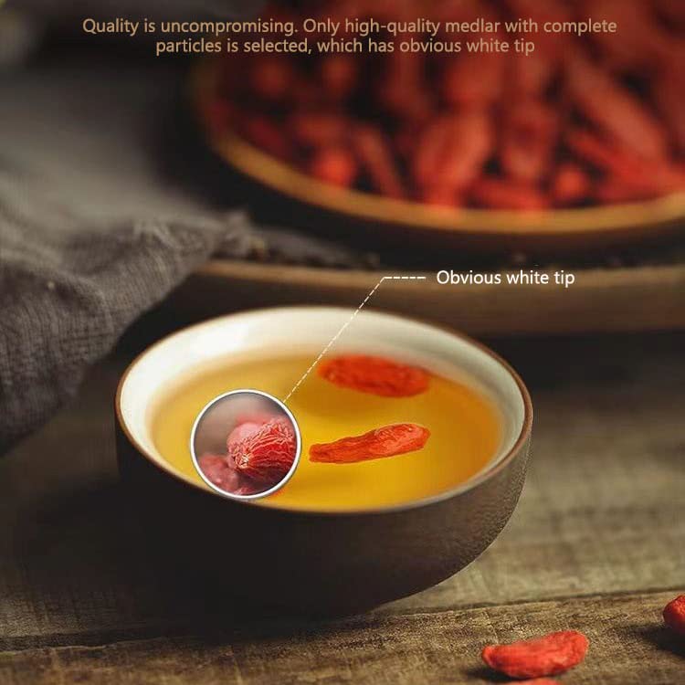 Herbal Tea Qinghai Wolfberry Origin Source Large Grain Wolfberry Goji Berries Raw Dried Goji Berries, Gluten-Free