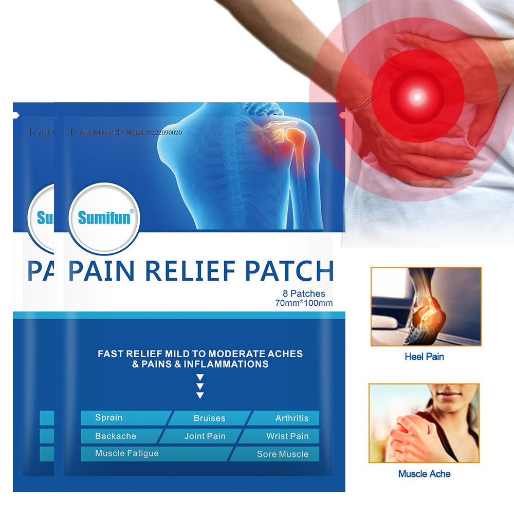 3 Packs, Pain relief patch (8pcs/bag)*3 脊椎颈椎膏药贴1包/8贴