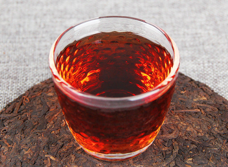 Pu-erh Tea Ripe Tea 1000g Ripe Tea Brick Daiya Old Brick Bamboo Shoot Shell Pu-erh Brick Pu-erh Tea Brick Old Pu-erh Black Tea