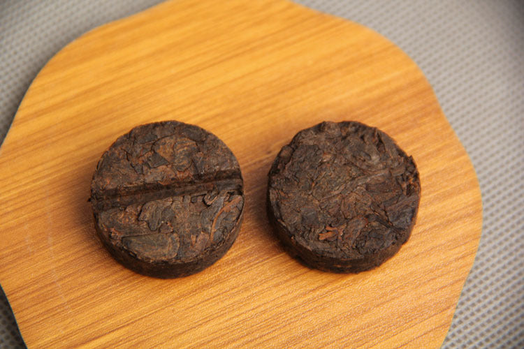 Chen Xiang Pu-erh Tea Small Tuo Tea Gold Cake Pu-erh Ripe Tea Mini Small Gold Tuo Black Tea 500g