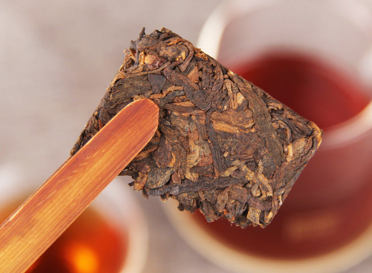 ChenXiang Gold Bar Spring Black Tea Ancient Tree Pu'er Tea 300g Pu'er Ripe Tea