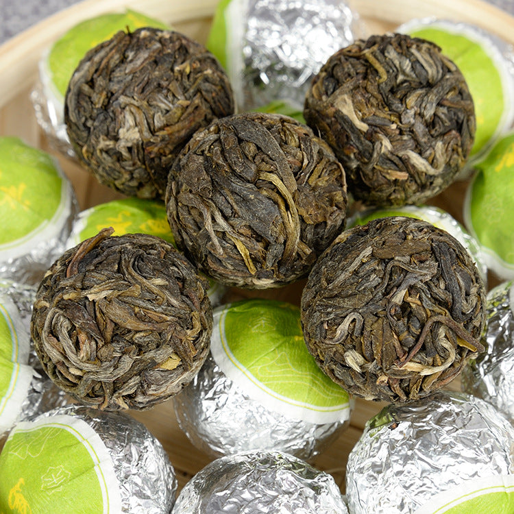 Yunnan Puerh Tea Early Spring Big Tree 500g Raw Tea Dragon Pearl Iced Sugar Sweet Hand-kneaded Tuo Tea Bulk