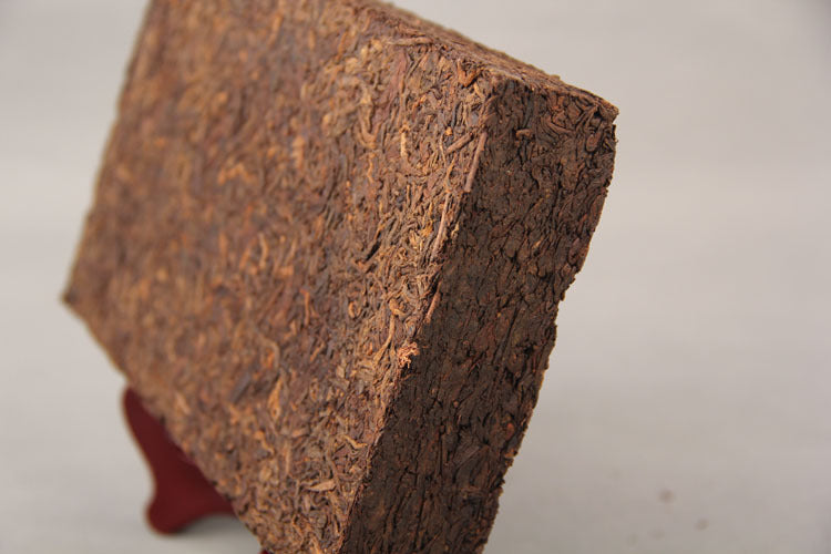 Pu-erh Tea Ripe Tea 1000g Ripe Tea Brick Daiya Old Brick Bamboo Shoot Shell Pu-erh Brick Pu-erh Tea Brick Old Pu-erh Black Tea