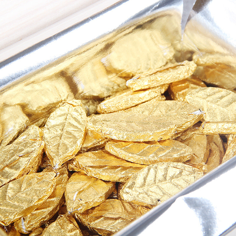 Yunnan Pu'er Golden Leaf Puerh Tea Ripe Tea from the Ancient Golden Leaf of Menghai Tea Region Black Tea 500g