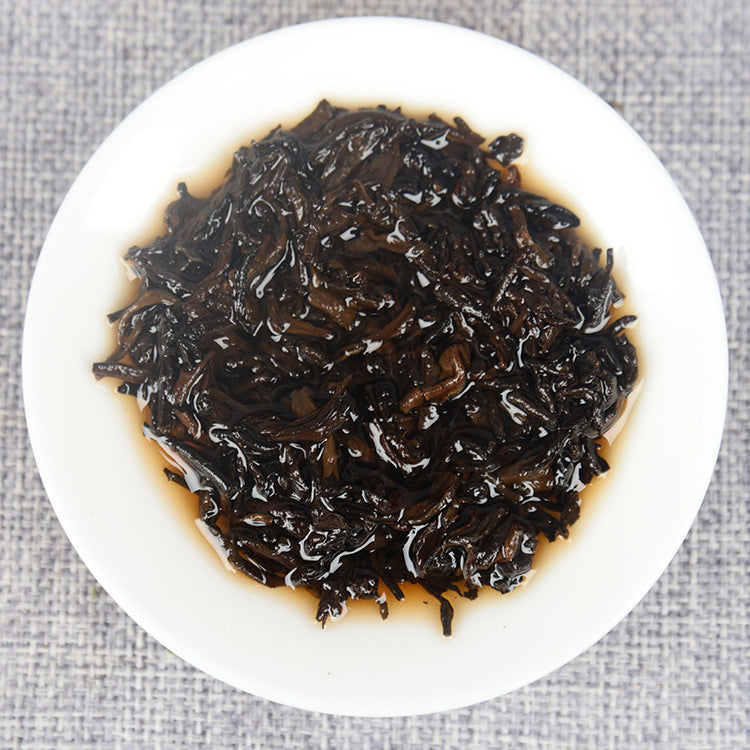 Yunnan Puerh Tea Ripe Tea Cake 357g Qizi Cake Tea Tea King Da Jin Ya Mellow Old Tea