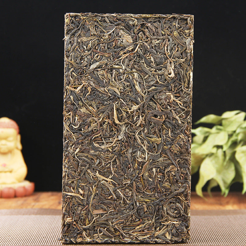 Peacock Green Brick Ancient Tree Tea Puerh Tea Raw Tea Brick 1000g Raw Tea Brick Ration Tea Green Tea