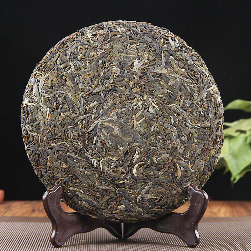 Spring Tea Leaf Yunnan Mengku Icelandic Puerh Tea Raw Tea Cake Yunnan Ancient Tree Tea 357g Green Tea