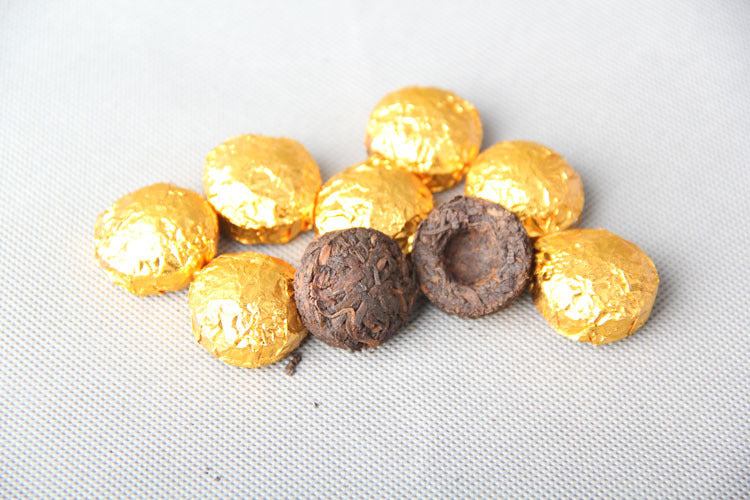 Yunnan Pu'er Tea Ripe Tea Original Mini Small Tuo Tea Small Gold Tuo Tea Leaves Black Tea 500g