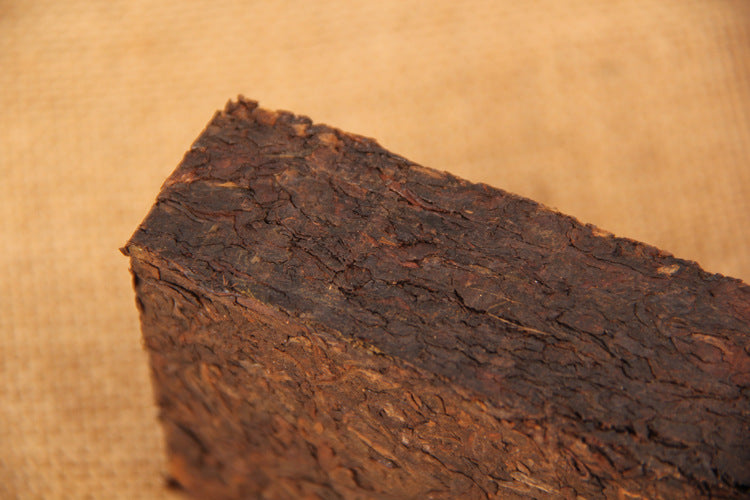 Yunnan Pu'er Tea Ripe Tea Black Tea Lao Ban Zhang 500g Tea Brick Ancient Tree Tea Bamboo Tea Column Pu'er Tea