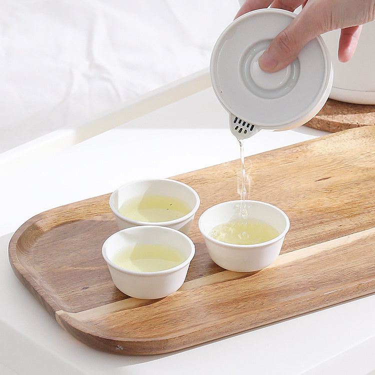 Complete Set Chinese Tea Set Premium Combination Tea Bags with Green and Black Tea Assortment 30 Packs of 5g/Bag + Portable Tea Set 红茶和绿茶的组合+便携式茶具一套