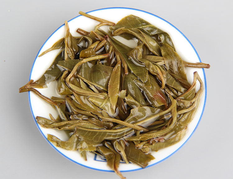 357g Spring Pure Puerh Tea Yunnan Brown Pure Taste Brown Mountain Ancient Tree Pure Raw Tea Qizi Cake Tea