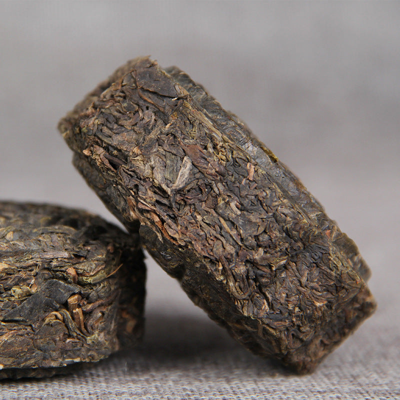 Chinese Mid-Autumn Tea Gift Gift Aged Puerh Mooncake Tea Green Tea Raw Tea Blossom Mooncake 100g/PC