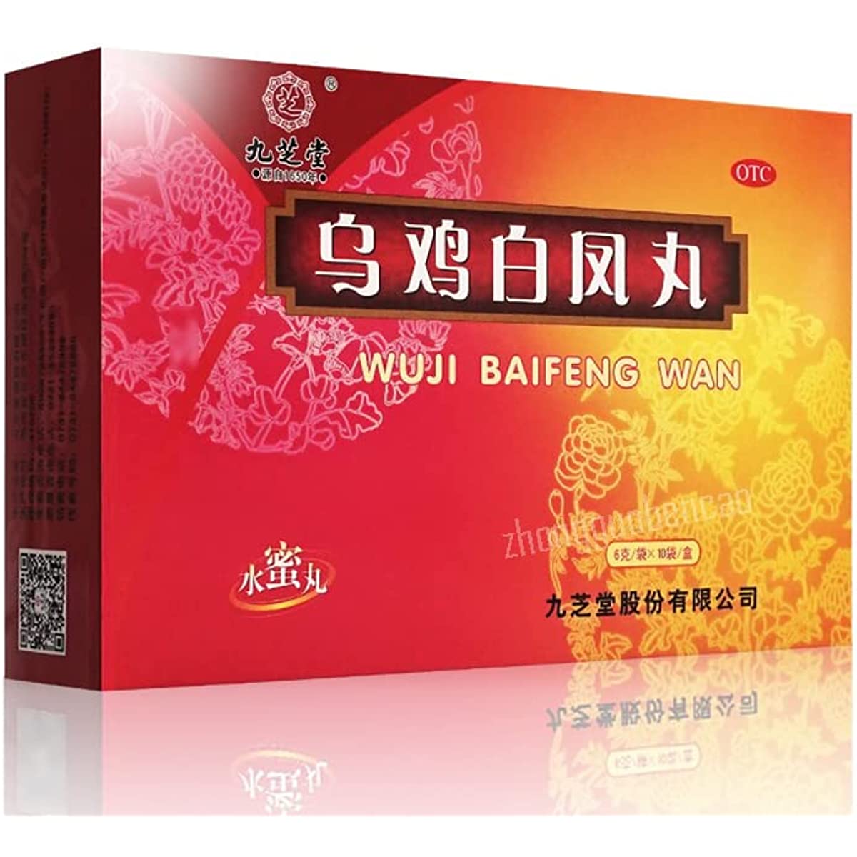 1 Box, Wuji Baifeng Wan 6g*10 Bags / Box 乌鸡白凤丸