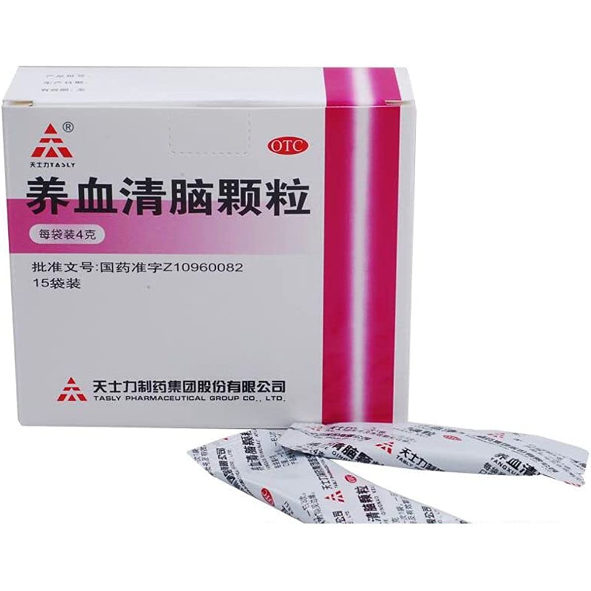 1 Box, Yangxue Qingnao Keli 15 Bags / Box 养血清脑颗粒