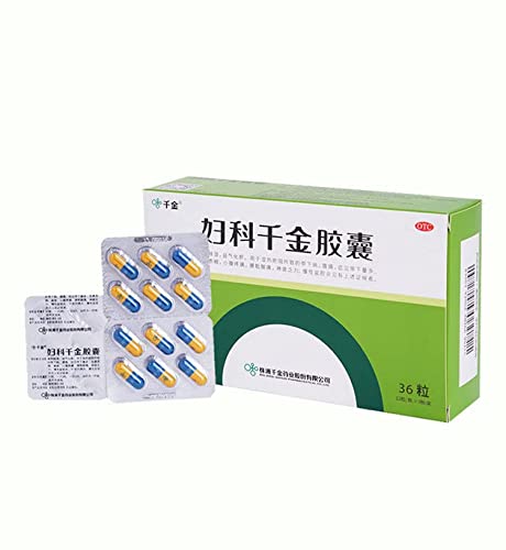 Fuke Qianjin Jiaonang for Protecting Women's Health 36 Capsules/Box 妇科千金胶囊 Discounts for Multiple Boxes