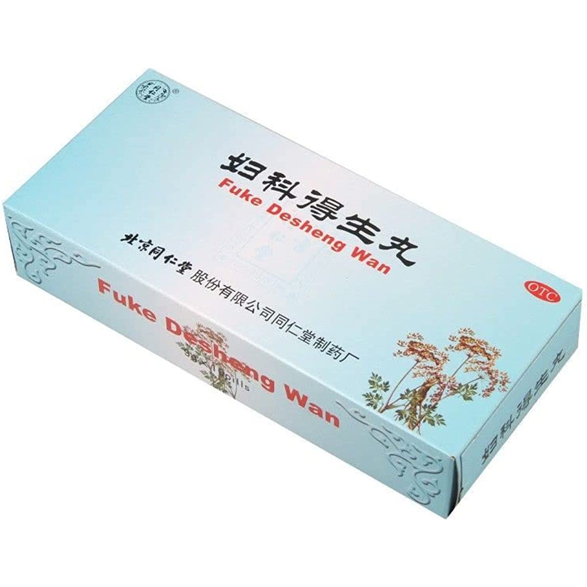 2 Boxes, Tongrentang Fuke Desheng Wan 9g*10 Big Pills / Box同仁堂 妇科得生丸