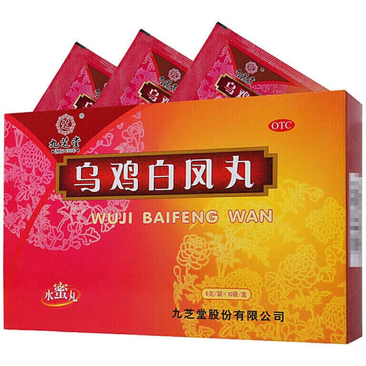 1 Box, Wuji Baifeng Wan 6g*10 Bags / Box 乌鸡白凤丸