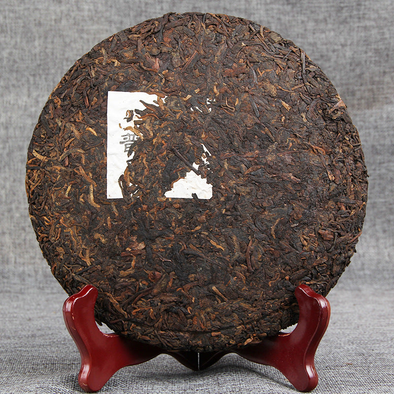 Puerh Tea Yunnan QiaoMu MengHai Qizi Cake Reserve Puerh Tea Chen Xiang 357g Ripe Tea Balck Tea