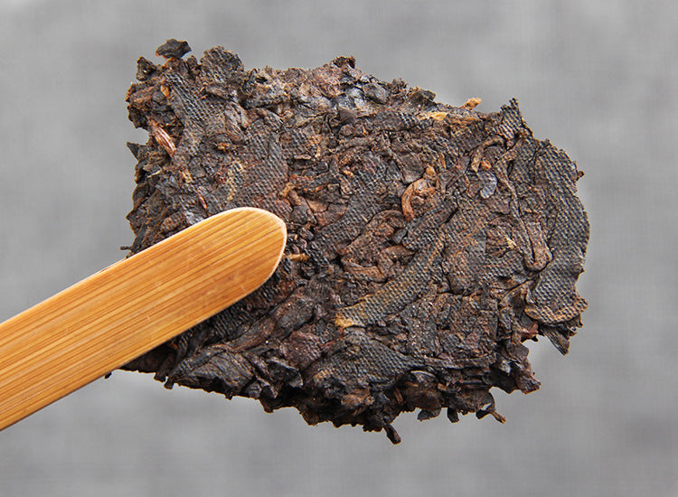 China Yunnan Pu'er Tea Chen Xiang Tea Menghai Jujube Fragrance Pu'er Brick Tea Ripe Tea 1000g (250g*4pcs)Shoot Shell Tea Brick Green Tea