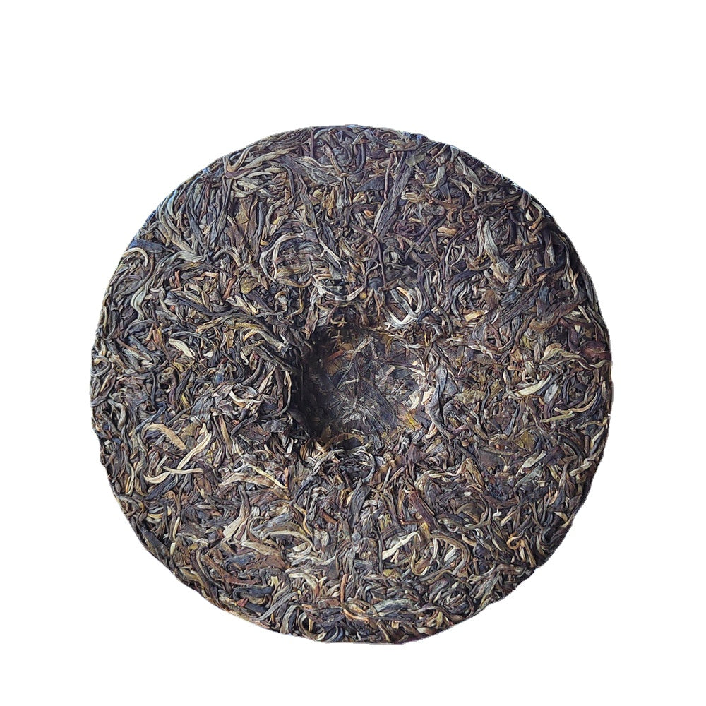 Icelandic Pu'er Tea Ancient Tree First Spring Pu'er Raw Tea 357g Mengku Old Tree Yunnan Qizi Cake Green Tea
