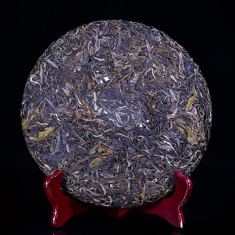 Menghai Flavour Puerh Tea Bulang Mountain Old Tree Yunnan Local Specialties 357g Raw Tea Cake Green Tea