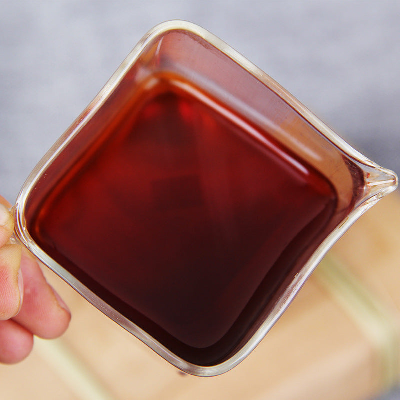 Puerh Tea Ripe Tea Icelandic Ancient Tree Camphor Tea Brick Ripe Tea Leaves Black Tea Yunnan Puerh Tea Ripe Tea 500g Brick