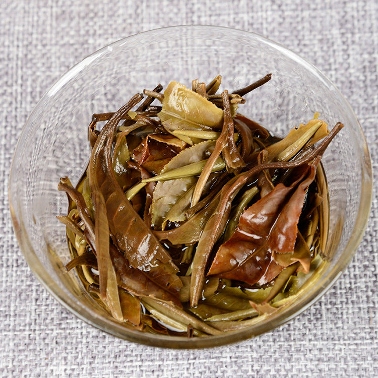 China Tea 500g Yunnan Pu'er Tea Moonlight White White Tea One Bud One Leaf Moonlight White Daughter Tea