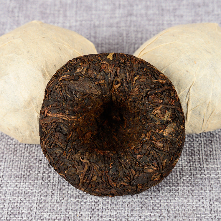 China Yunnan Pu'er Tea 100g/pc Pu'er Ripe Tuocha Pu'er Ripe Tea Black Tea