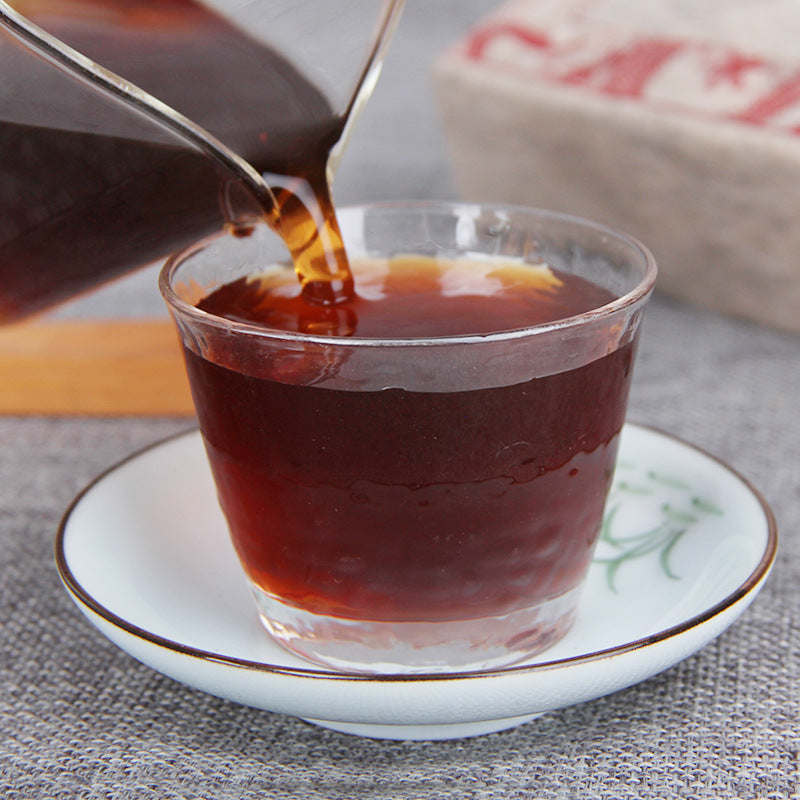 Pu-erh Tea Precious Pu-erh Jujube Ripe Tea Pu-erh Tea Brick Black Tea 1000g