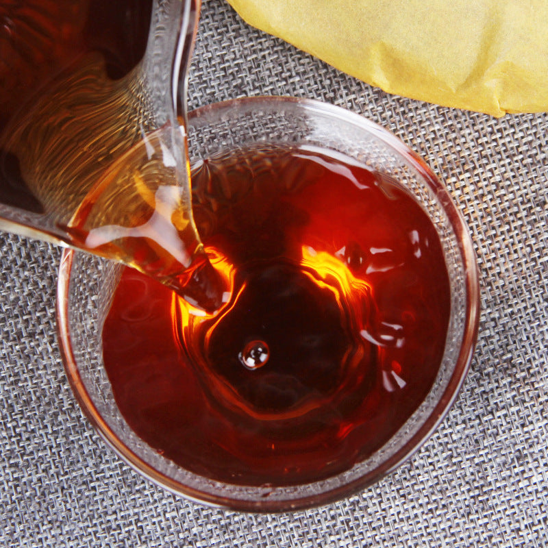 China Yunnan Puerh Ripe Tea 357g Black Tea Cake Tea Menghai DajiDali Old Tree Tea Collection