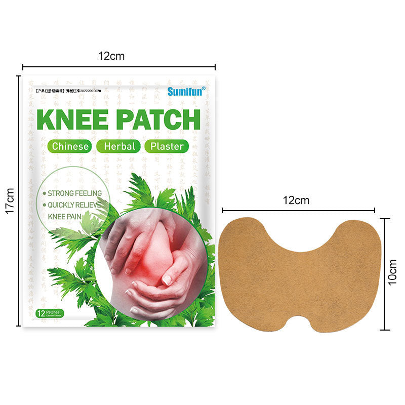 30g Knee Patch Knee Pain Plaster Pack of 12 Tablets