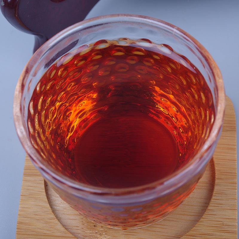 Ripe Puerh Tea Cake YinHao Ancient Tree 357g/cake Yunnan Seven Sons Cake Ripe Tea Cake