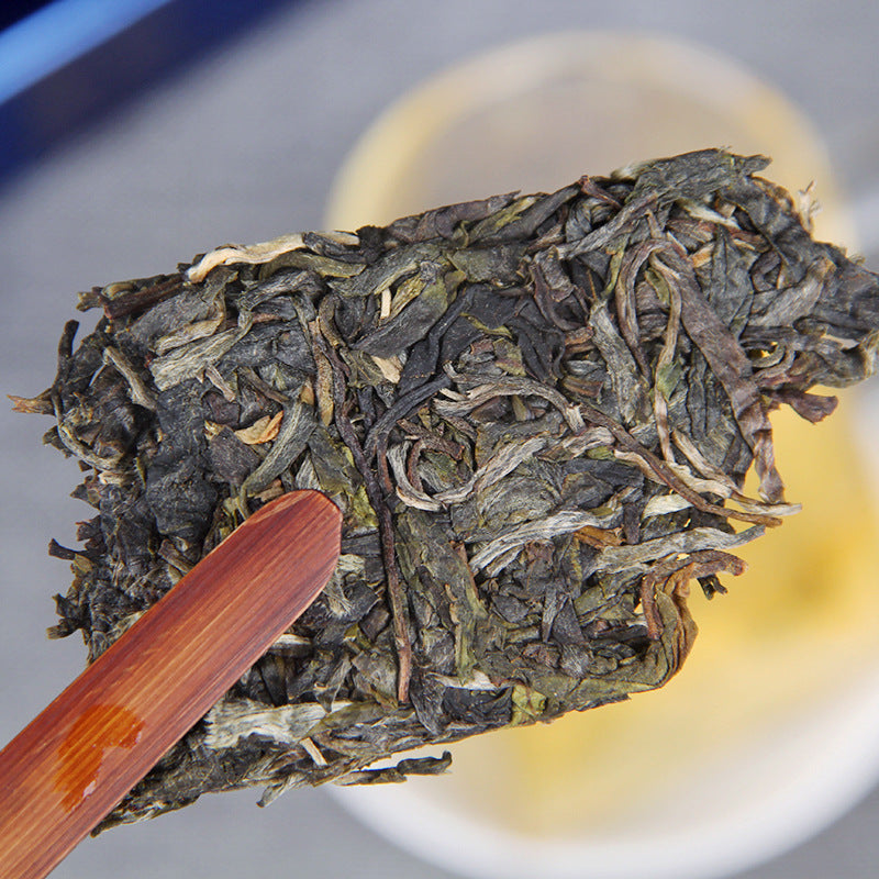 Bangdong Xigui Golden Bar Spring Tea Ancient Tree Puerh Tea 300g Raw Tea Column Green Tea