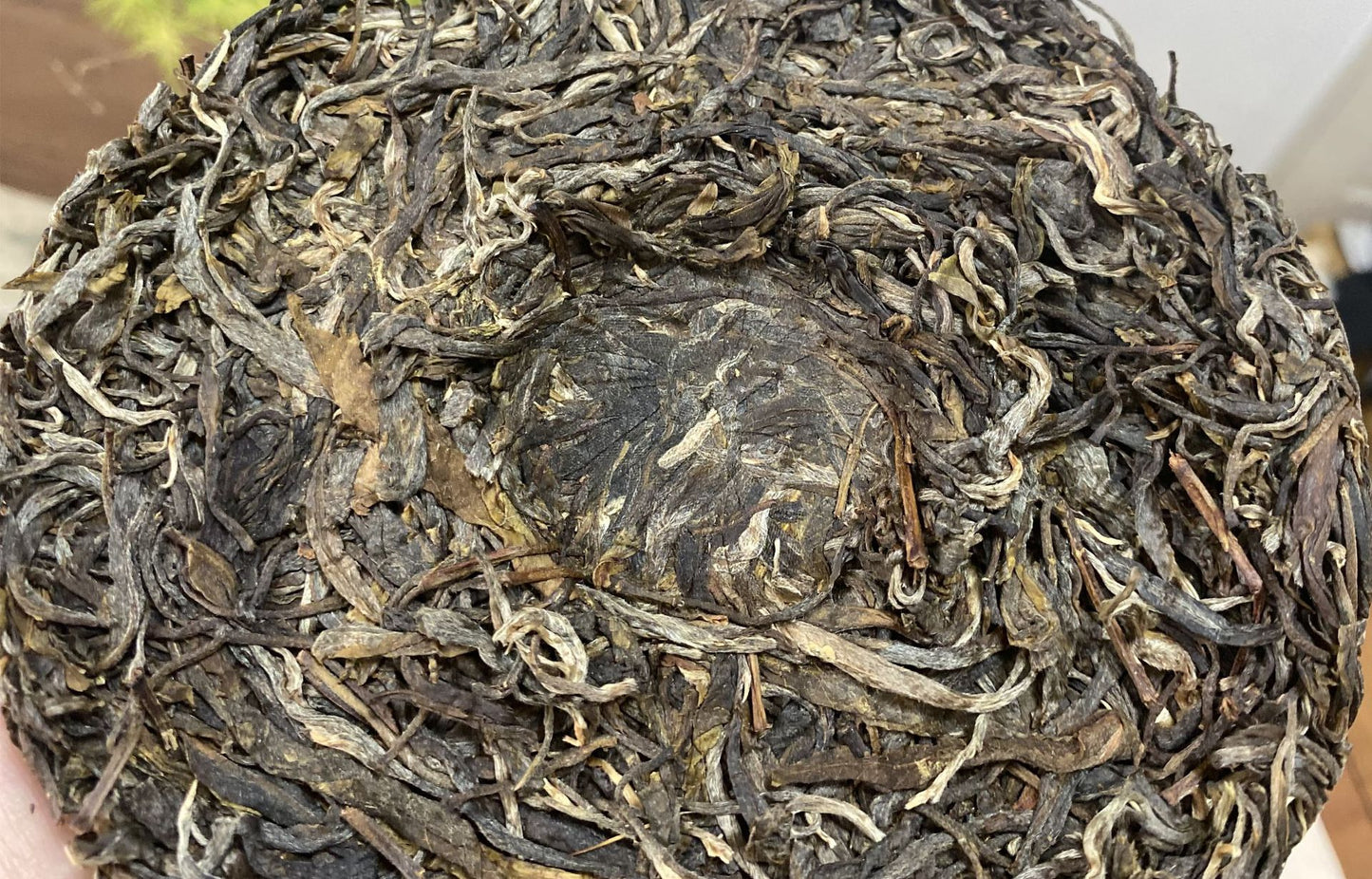 Spring Tea Slippery Bamboo Liangzi Pu'er Tea Raw Tea Yunnan Qizi Cake Tea 200g Ancient Tree Pu'er Raw Pu'er Tea Cake