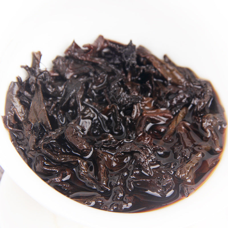 500g Chen Xiang Lao Ban Zhang Long Zhu Ancient Tree Aged Tea Qiao Mu Tea Yunnan Pu'er Ripe Tea Black Tea