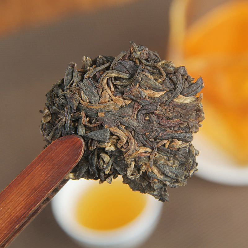 Yunya Chinese Tea Feast Collector's Cake Tea Yunnan Qizi Cake Raw Tea Green Tea 400g