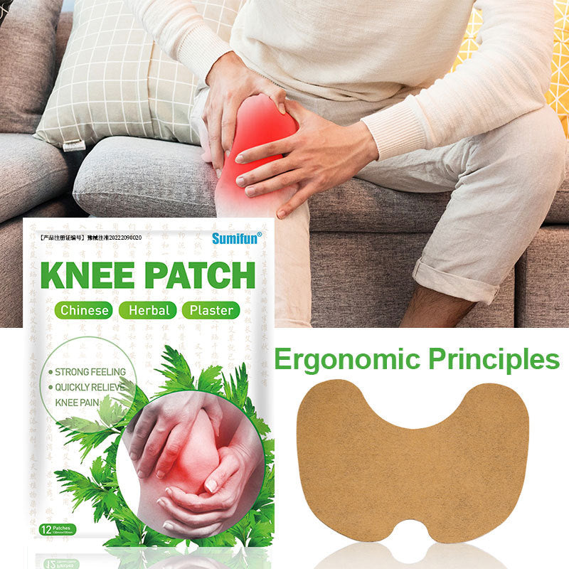 30g Knee Patch Knee Pain Plaster Pack of 12 Tablets