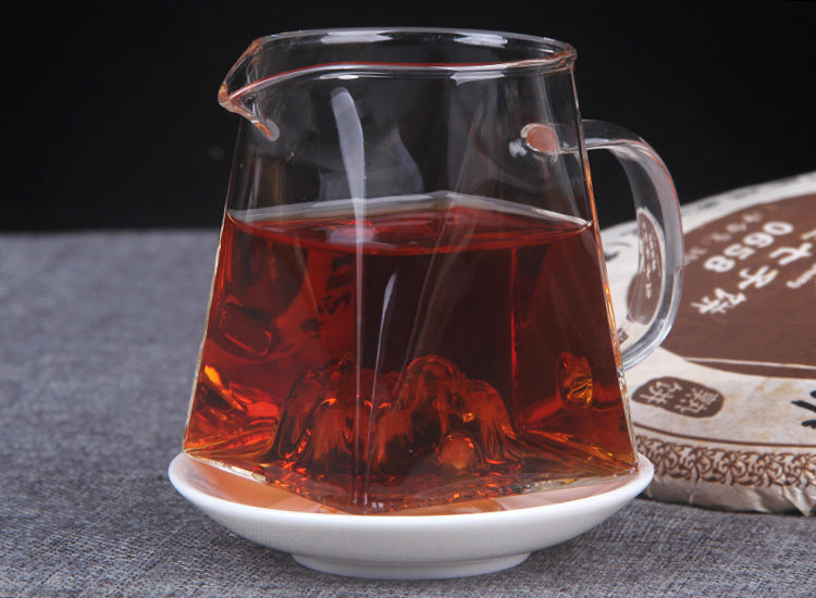 Yunnan Qizi Cake 0658 Puerh Ripe Tea Classic 357g Aged Medium Term Old Ripe Tea Black Tea