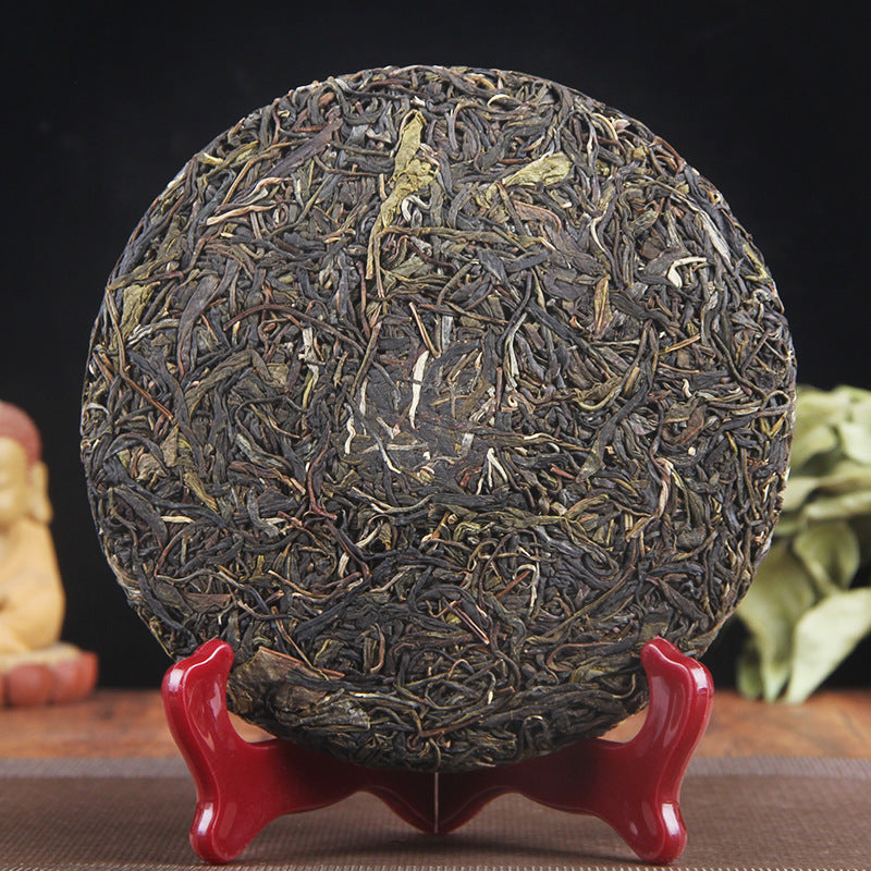 Iceland Qiao Mu Raw Tea Cake Spring Tea Pure Sweet New Tea Meng Ku Pure Material Tea Pu'er Tea Cake Qizi Cake Tea 357g