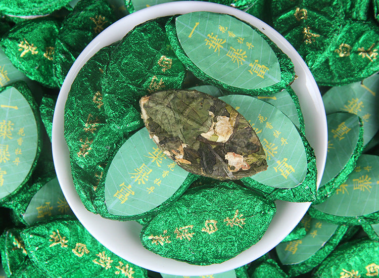 Jasmine Old White Tea Small Tea Cake Leaf Tea Small Cookie Tea Jasmine White Tea White Peony White Tea 500g