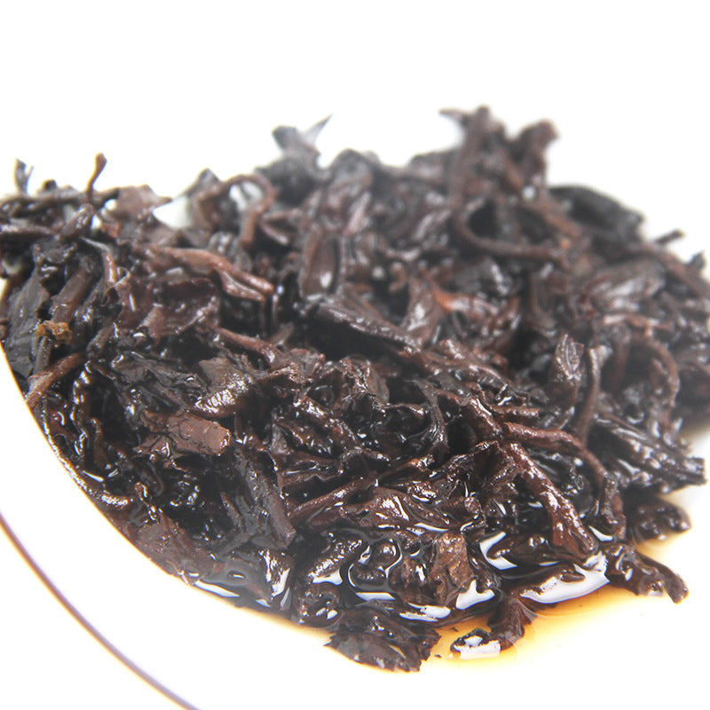 Yunnan Lincang Icelandic Pu'er Tea Ripe Tea Ancient Tree Tuo Tea Small Grain Loose Tea Ripe Pu'er Tea Black Tea 500g