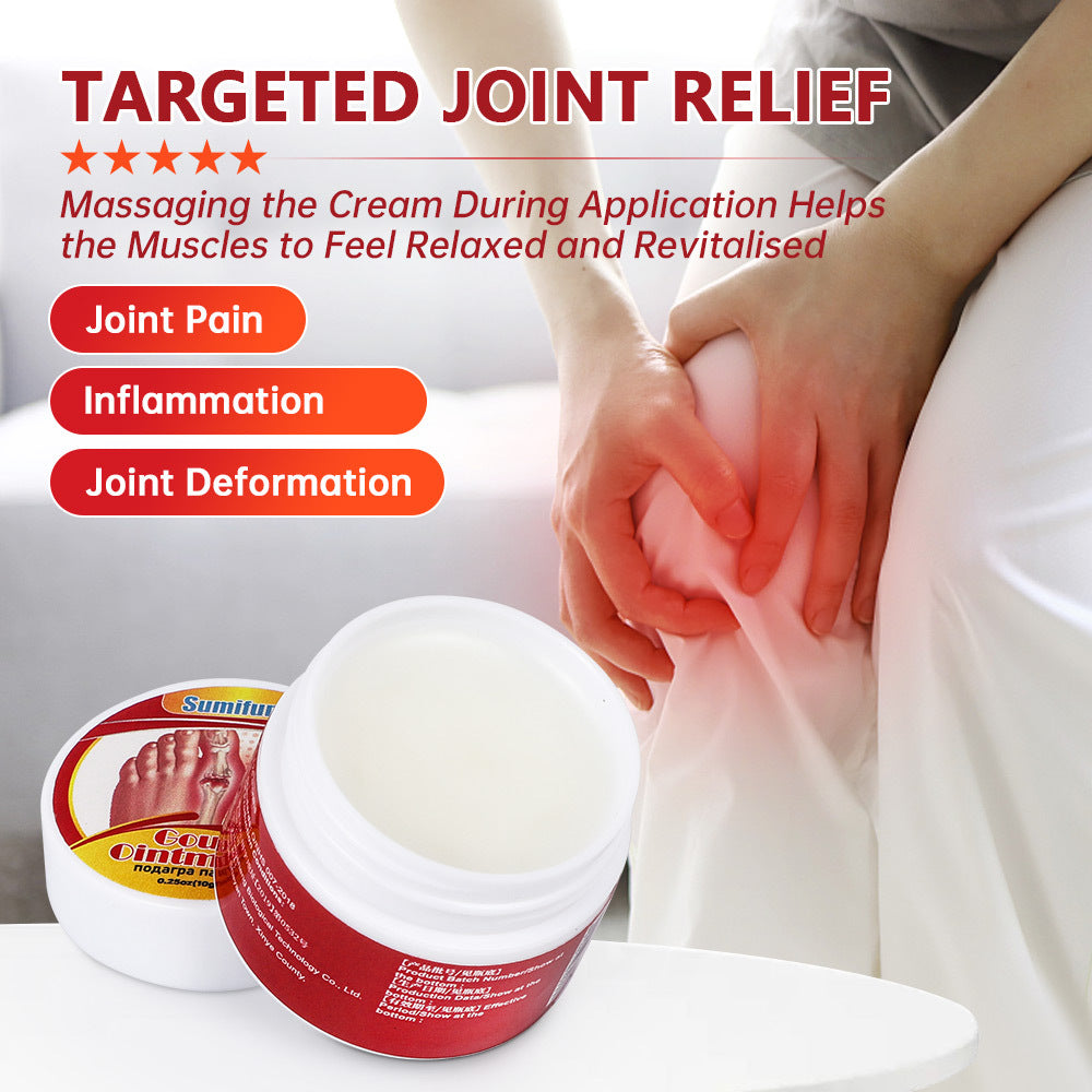 20g Tongfeng Care Ointment Toe Knee Joint Pain Cream 痛风治疗膏20g