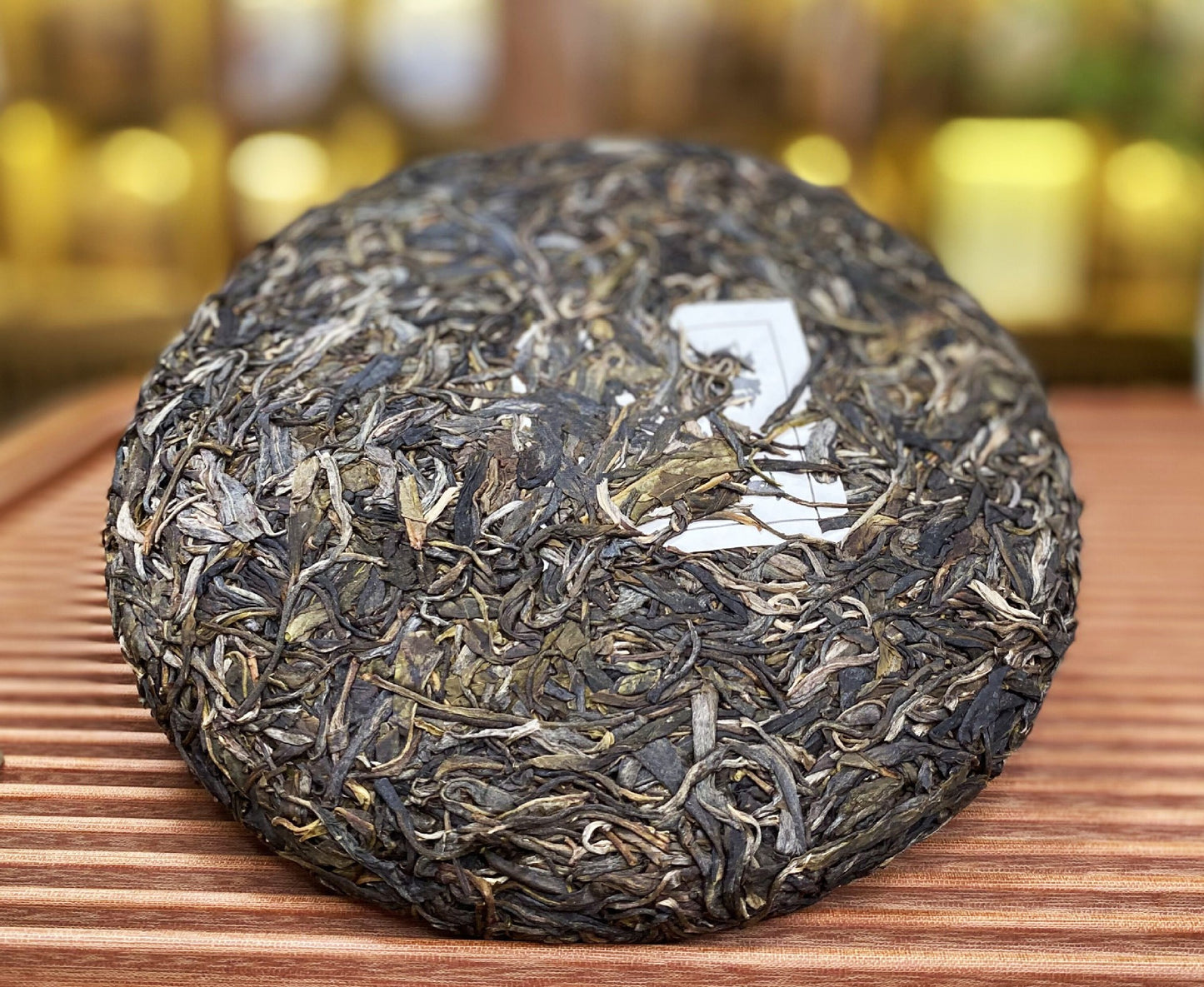 China Yunnan Pu'er Tea ManSong Pu'er Raw Tea WangZiShan Raw Pu Tea Cake 357g