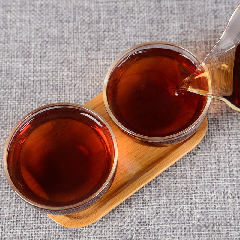 Banzhang Mellow Taste China Yunnan Tea Puerh Tea Ripe Tea Cake 357g Black tea