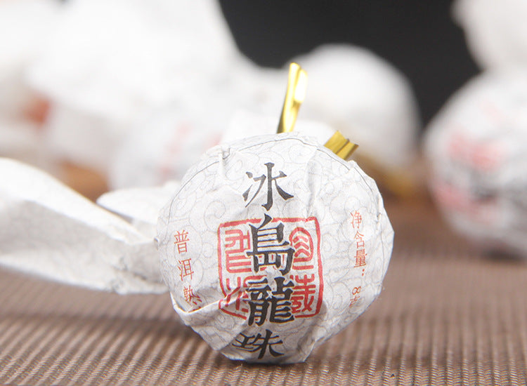 Yunnan Lincang Icelandic Pu'er Tea Ripe Tea Ancient Tree Tuo Tea Small Grain Loose Tea Ripe Pu'er Tea Black Tea 500g